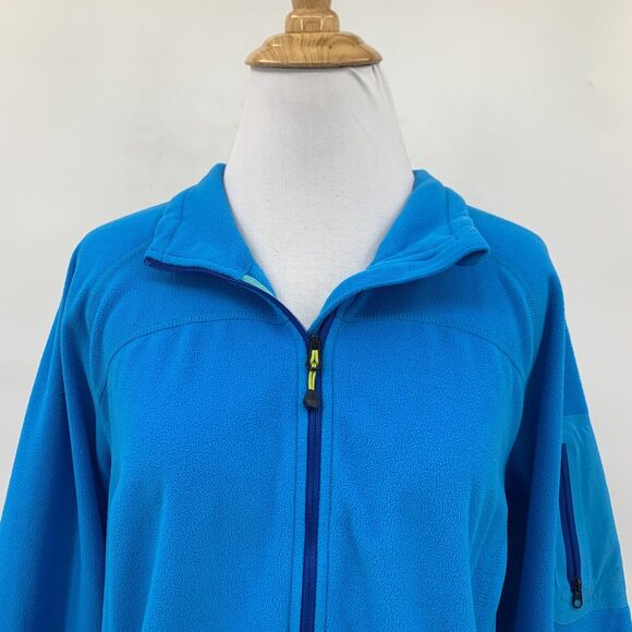 Eddie Bauer First Ascent Jacket Womens XL Extra Large Malibu Fleece Zip Up *READ - Picture 3 of 16